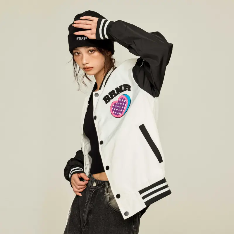 BRNR x MUDANTING Baseball Jacket Unisex-16
