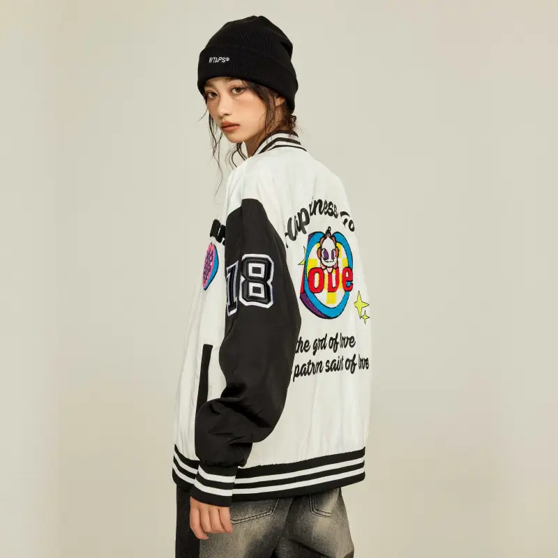 BRNR x MUDANTING Baseball Jacket Unisex-15