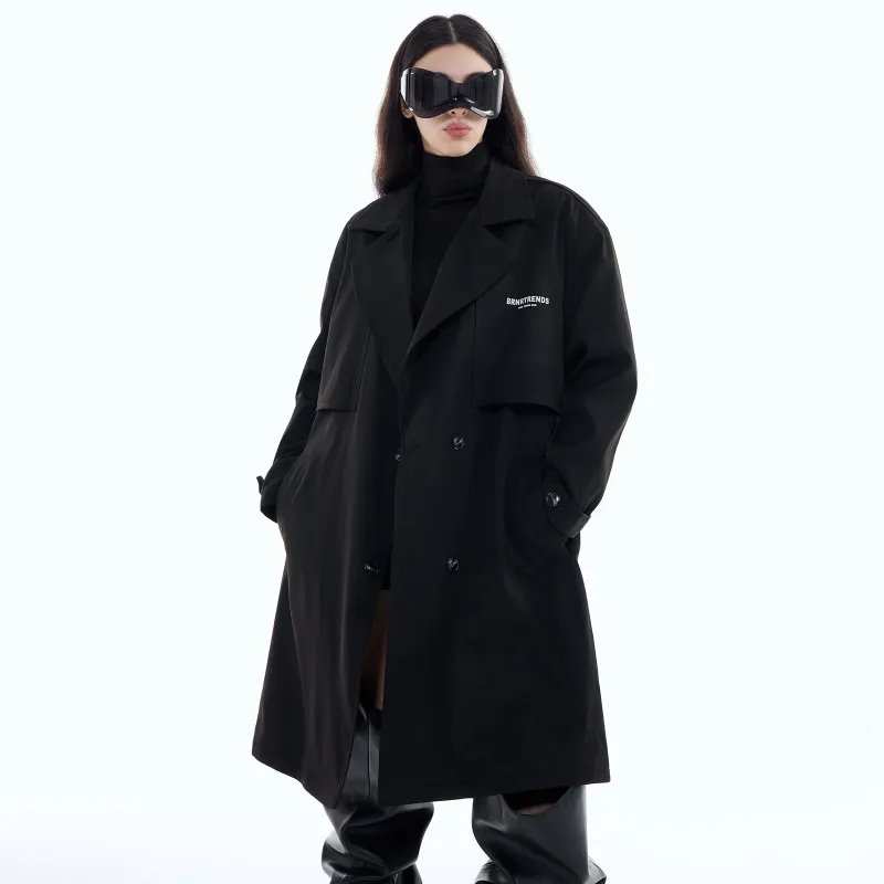 BRNR Trench Coats Unisex-5