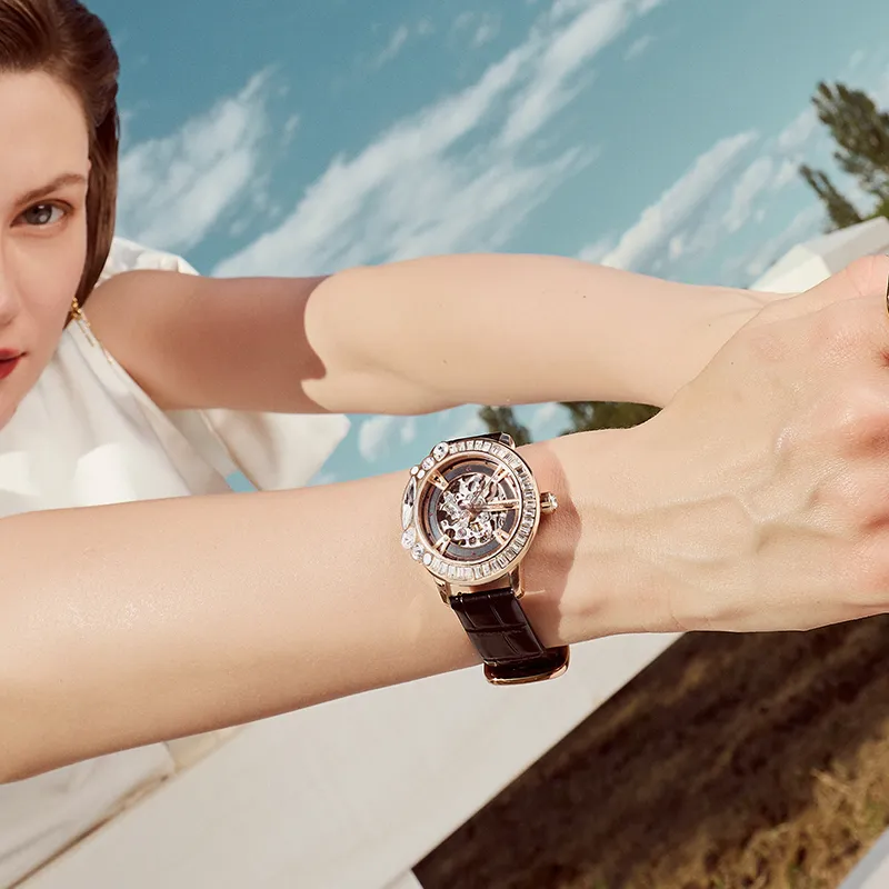 GALTISCOPIO Wrist Watch Mechanical Movement White Dial Unisex-10