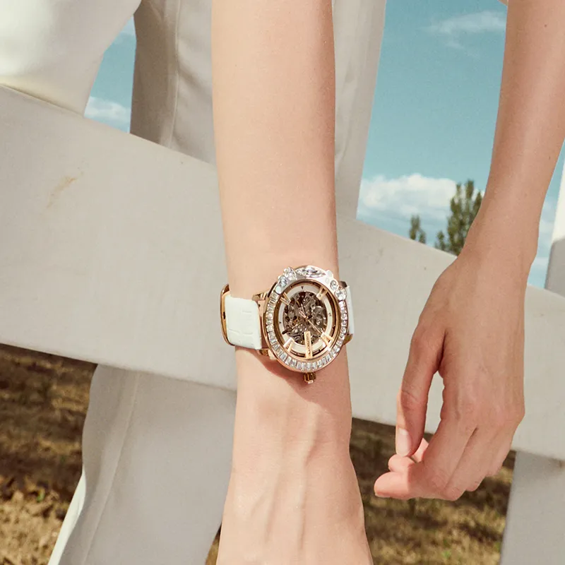 GALTISCOPIO Wrist Watch Mechanical Movement White Dial Unisex-4