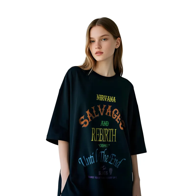 THE SALVAGES FASHION CLUB T Shirt Unisex Black-3