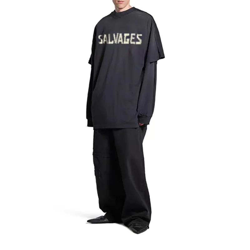 THE SALVAGES FASHION CLUB T Shirt Unisex Black-2