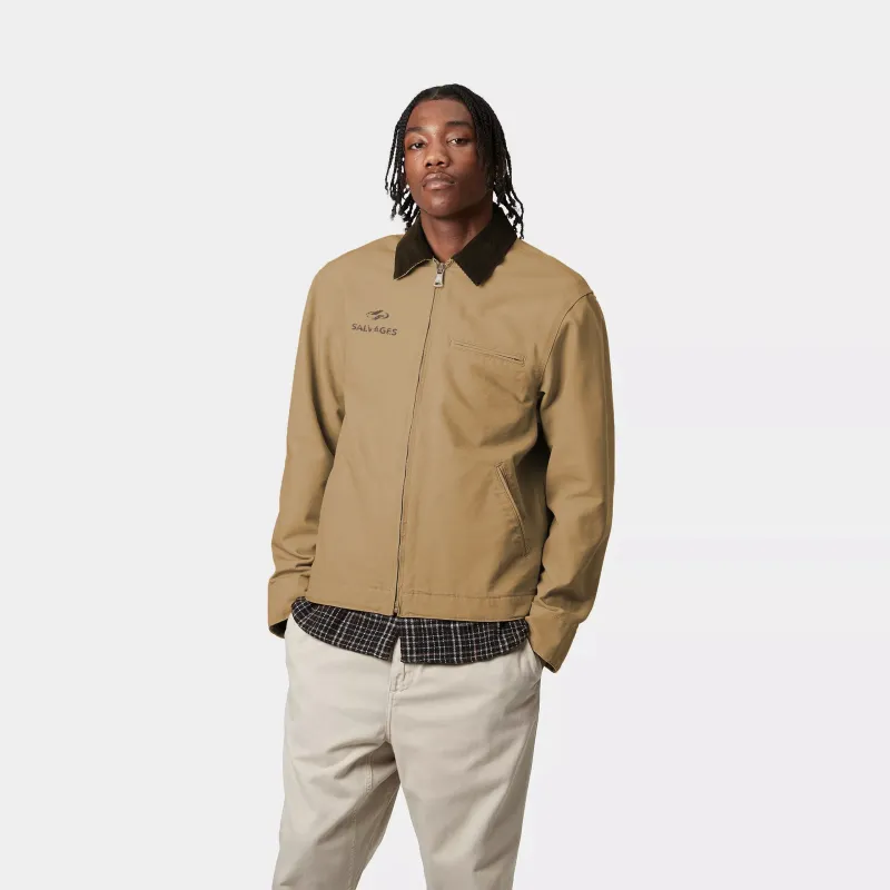 THE SALVAGES FASHION CLUB Jackets & Coats Unisex Khaki-3