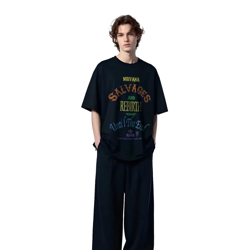 THE SALVAGES FASHION CLUB T Shirt Unisex Black-4