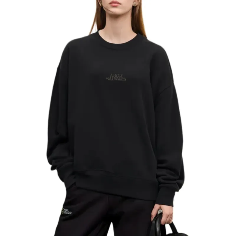 THE SALVAGES FASHION CLUB Sweatshirt Unisex Black-2
