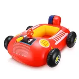 Vertex Kids Swim Ring Pool Inflatable Car Seat Ring Kids Inflatable Splash Water Gun