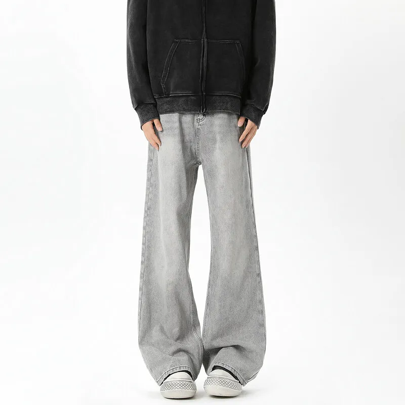 Michael Rock Jeans Unisex Gray-2