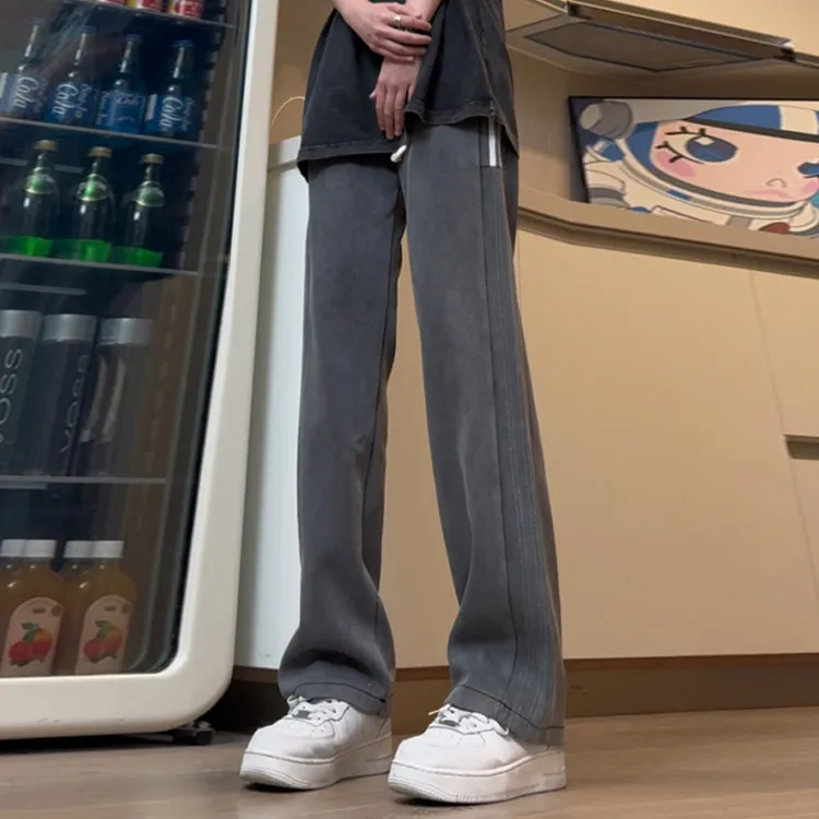 Michael Rock Casual Pants Unisex-4