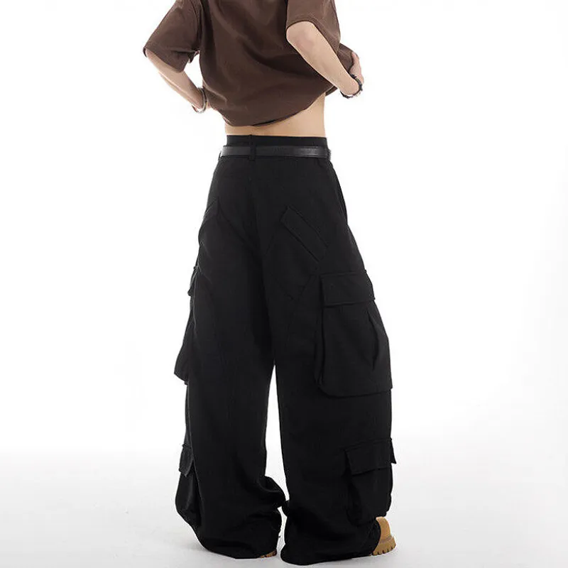 Michael Rock Cargo Pants Unisex Black-4