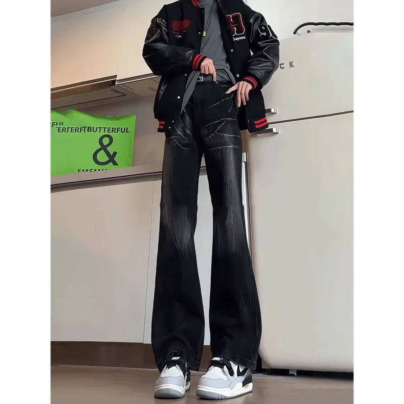 Michael Rock Jeans Unisex Black-2