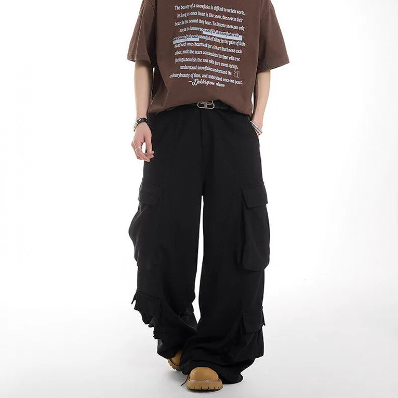 Michael Rock Cargo Pants Unisex Black-2