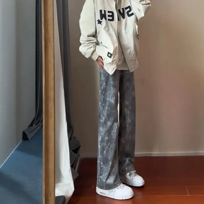 Michael Rock Jeans Men Gray-3