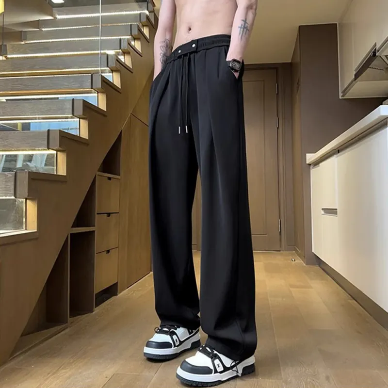 Michael Rock Casual Pants Unisex-3