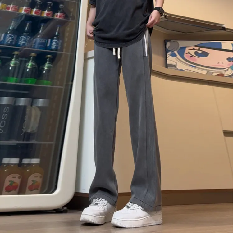 Michael Rock Casual Pants Unisex-5