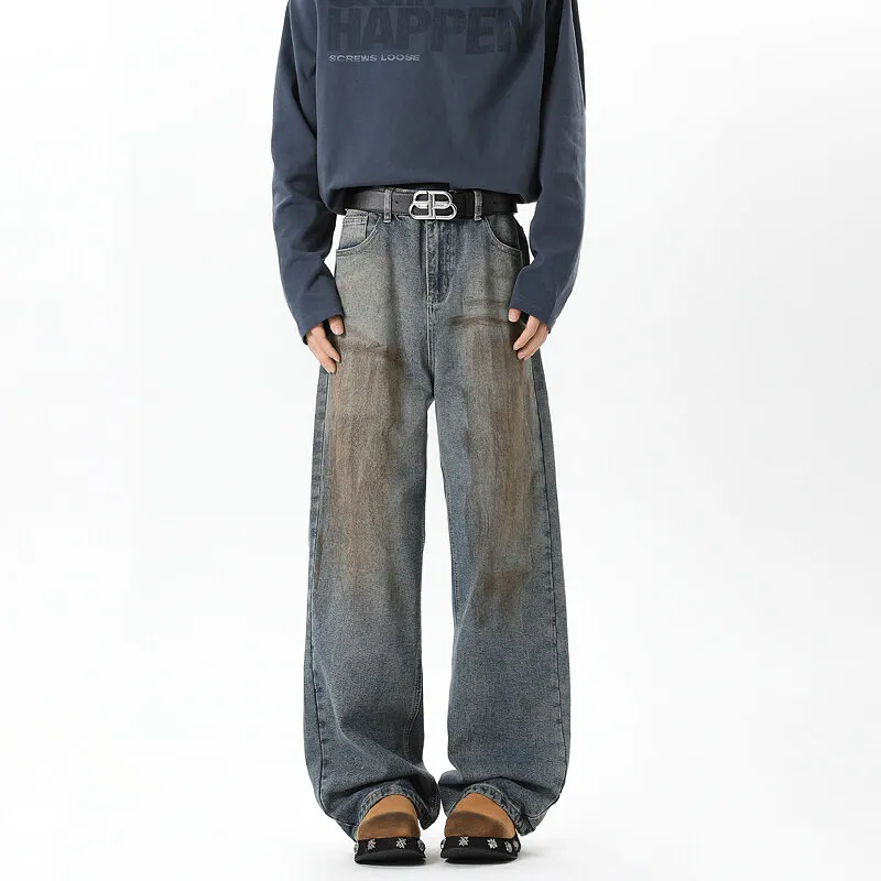 Michael Rock Jeans Unisex Dark Blue-2