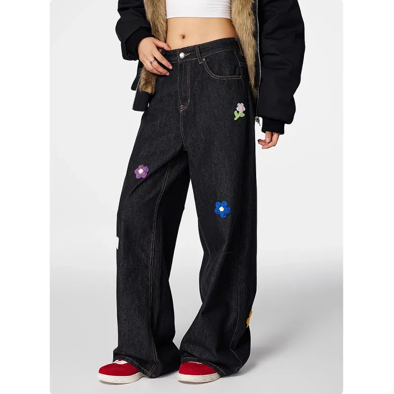 Michael Rock Jeans Unisex Black-2