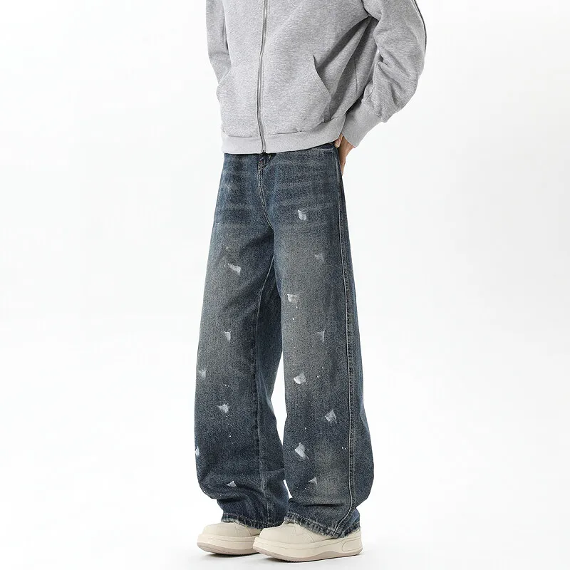 Michael Rock Jeans Unisex Blue-3