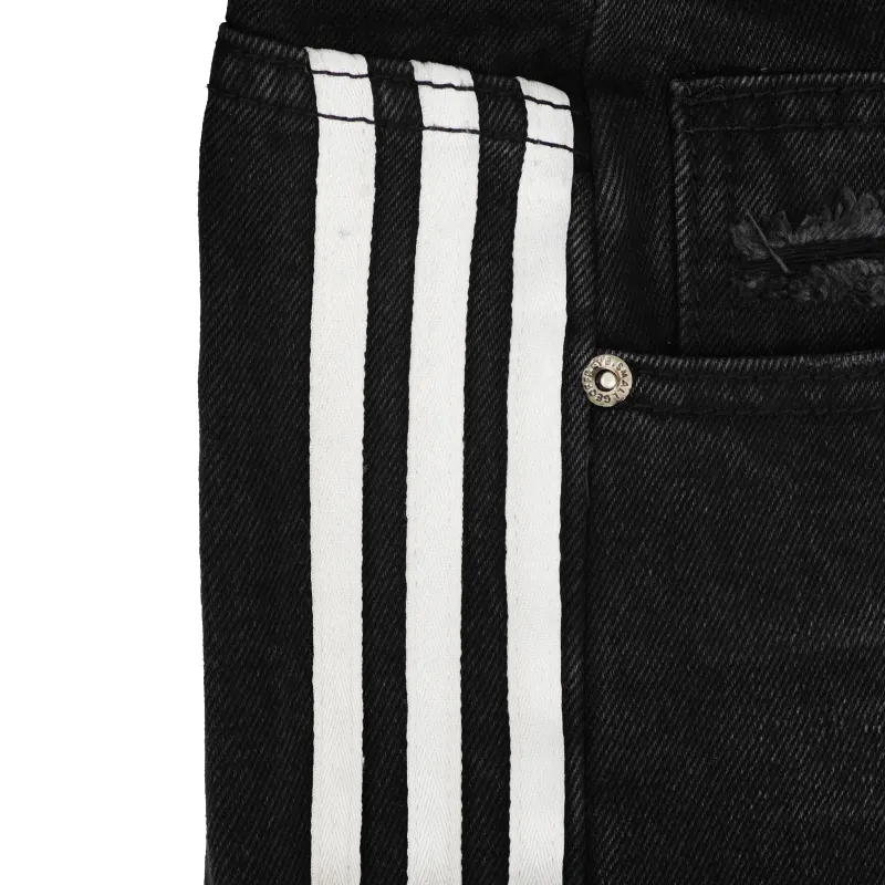 Michael Rock Jeans Unisex Washed Black-5