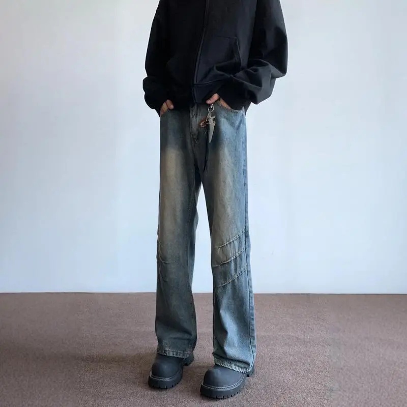 Michael Rock Jeans Unisex Blue-2