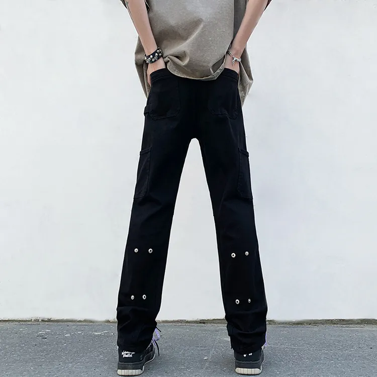 Michael Rock Jeans Unisex Black-2