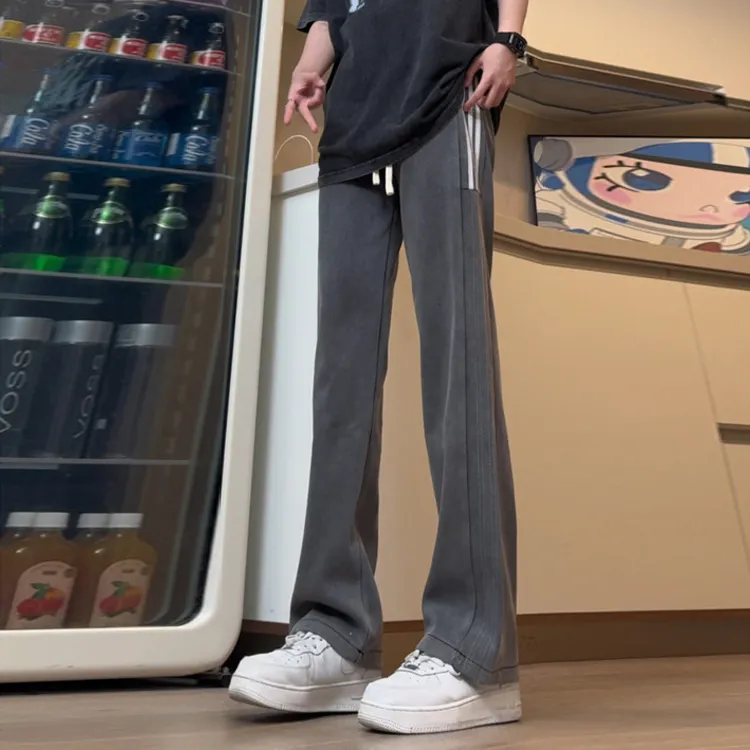 Michael Rock Casual Pants Unisex-6