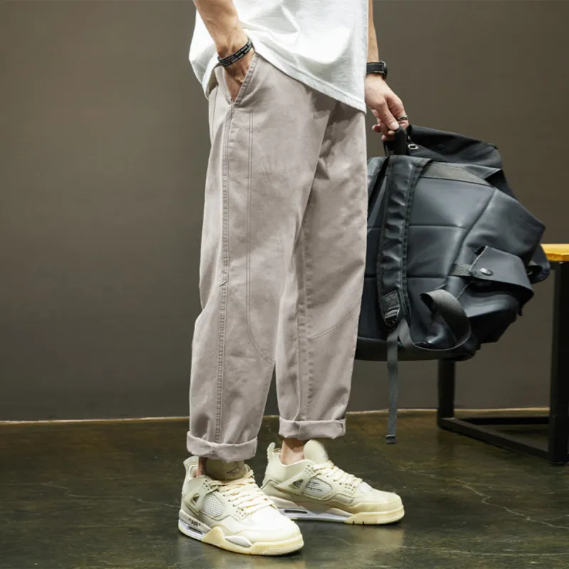 Tonlion Casual Pants Men-12