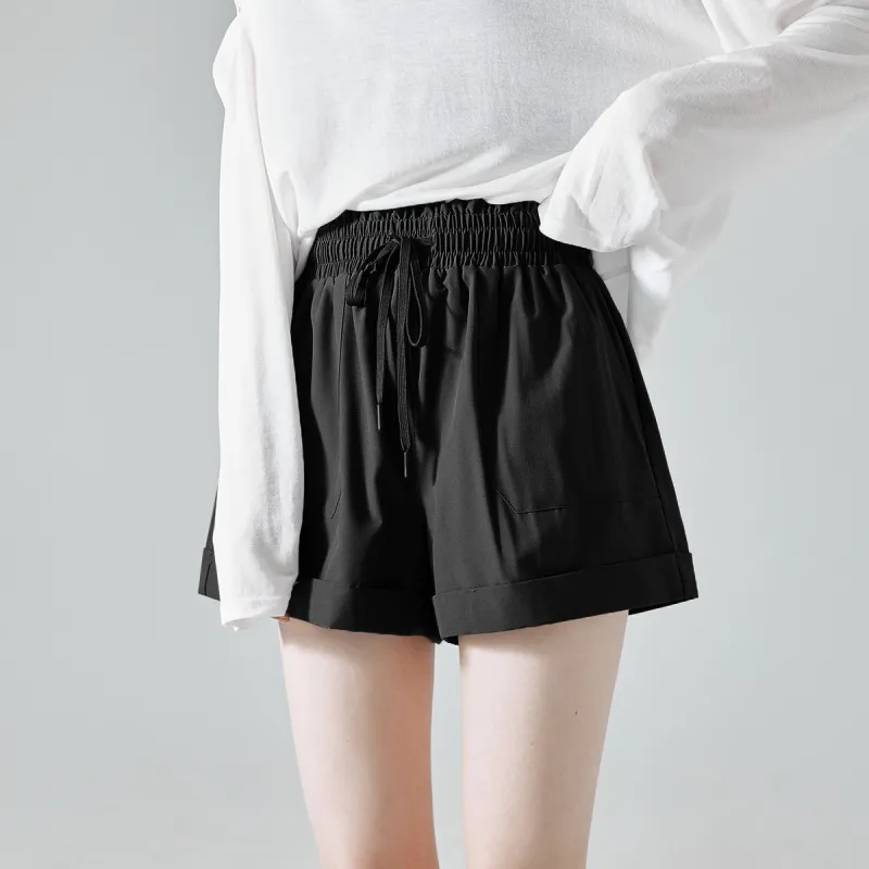 Tonlion Casual Shorts Women's-8