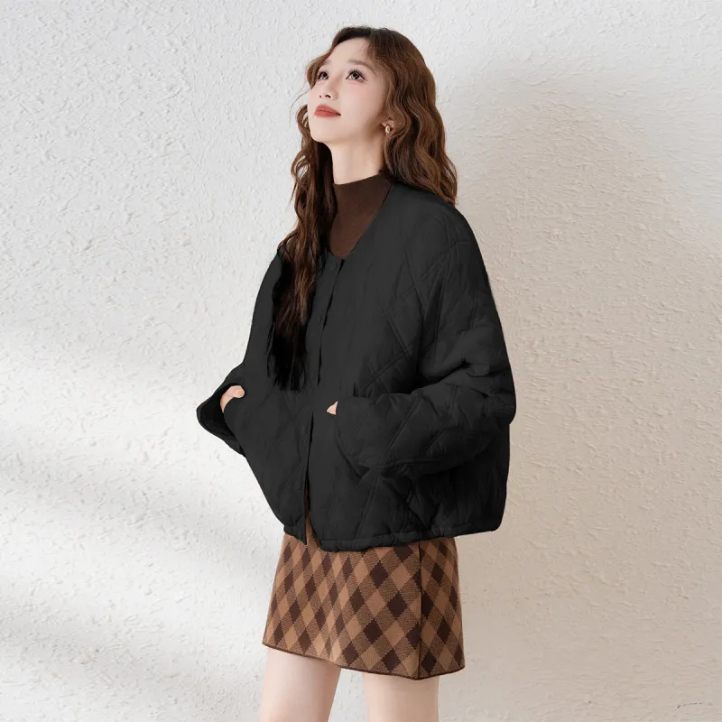 Tonlion Puffer Jacket Women's Black-5