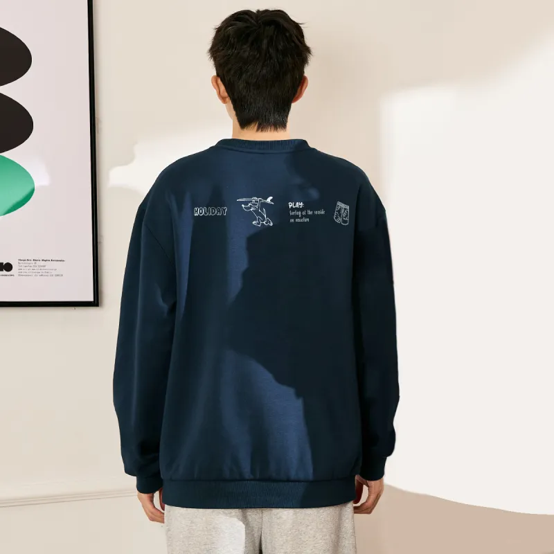 Tonlion Long Sleeved T Shirts Men's-1