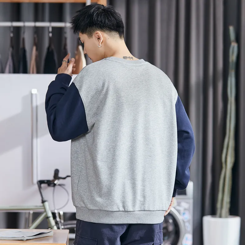 Tonlion Sweatshirt Men's Light Heather Gray-7