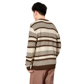 Tonlion Sweaters Men Brown