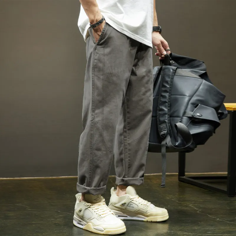 Tonlion Casual Pants Men-7