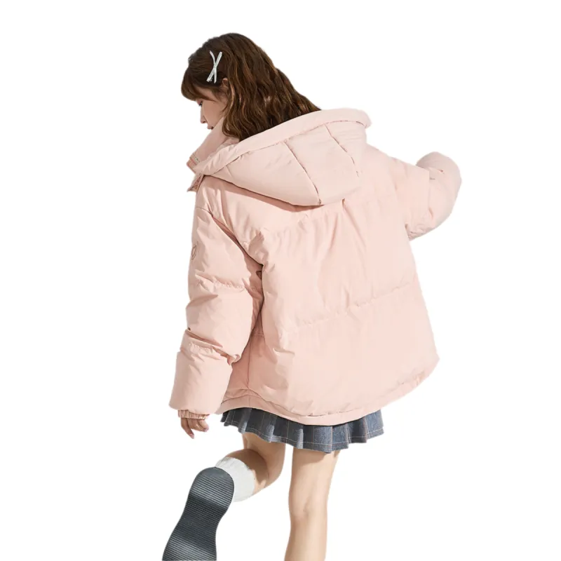 Tonlion Down Jacket Women's Coral Pink-1
