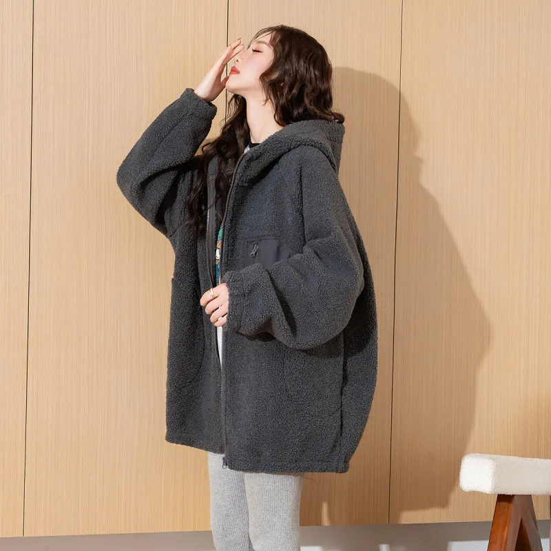 Tonlion Velvet feel Coat Women's-2
