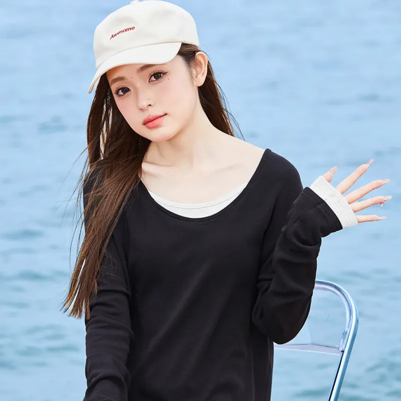Tonlion T Shirts Women's-8