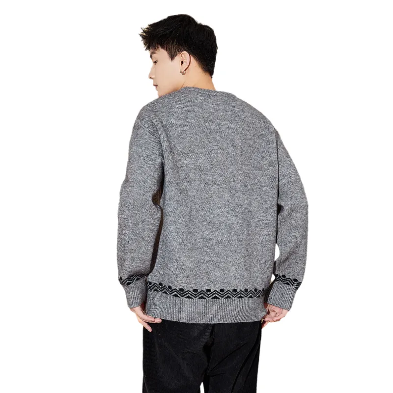 Tonlion Sweaters Men Graphite Gray-1