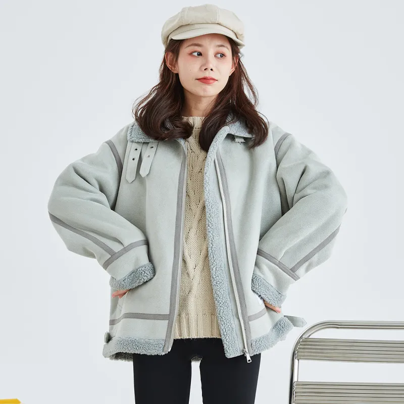 Tonlion Velvet feel Coat Women's-9