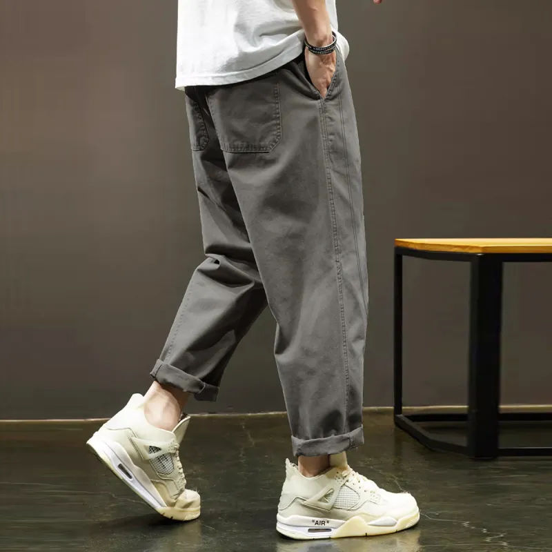 Tonlion Casual Pants Men-8