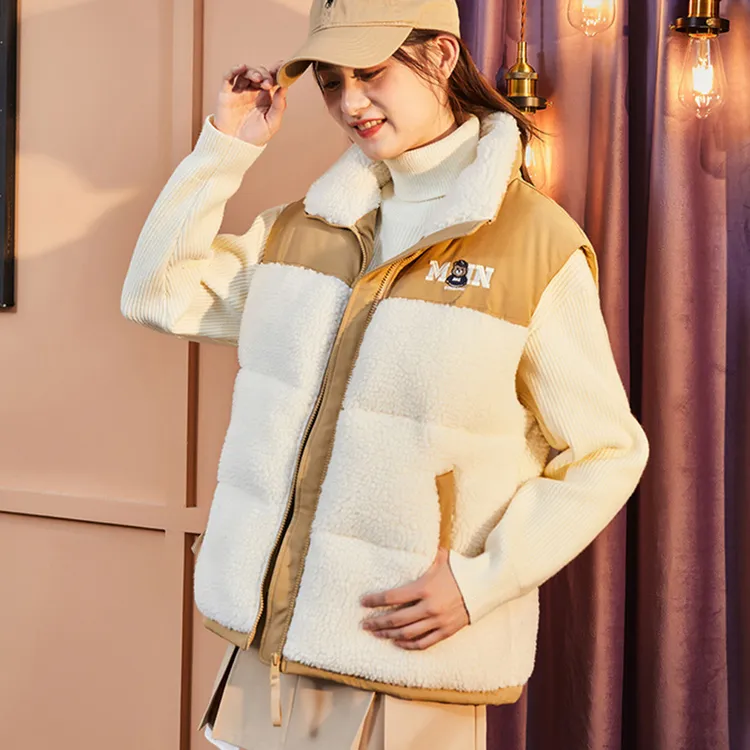 Tonlion Puffer Jacket Women's Crescent White-1