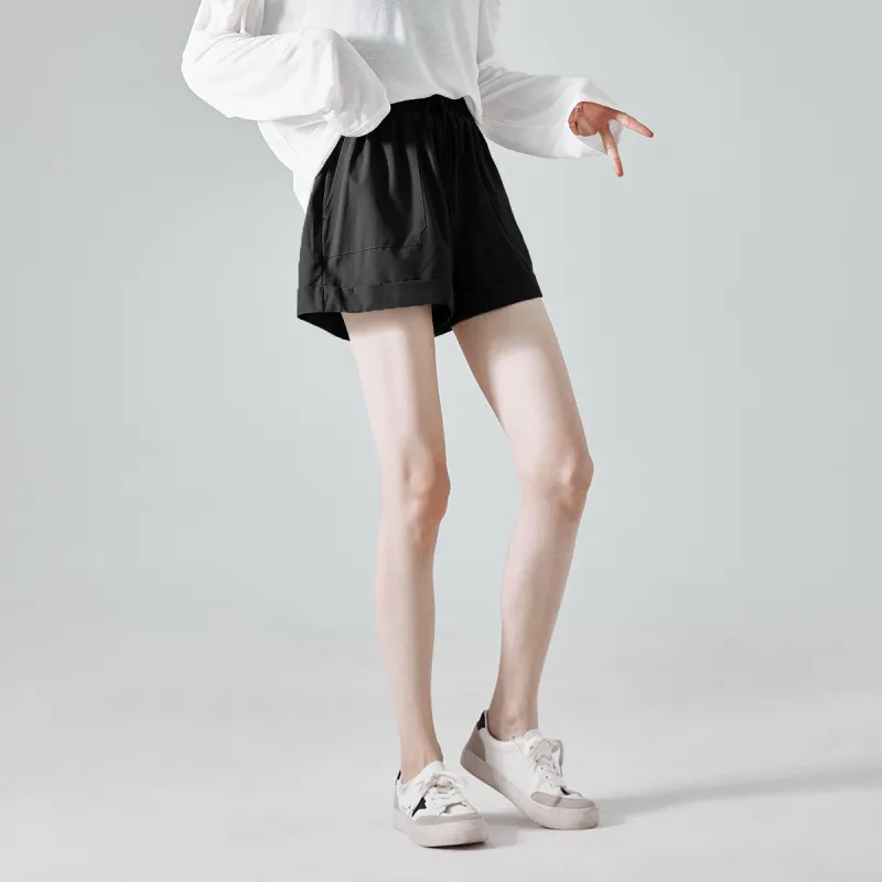 Tonlion Casual Shorts Women's-9