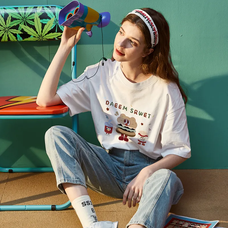 Tonlion T Shirts Women's-1