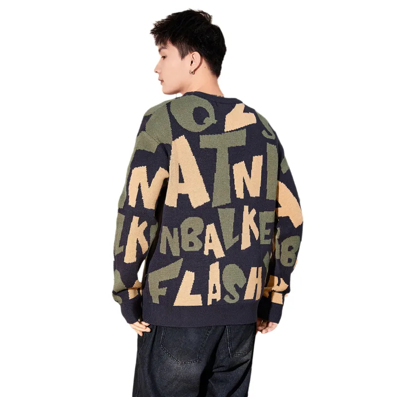 Tonlion Sweaters Men Black-1