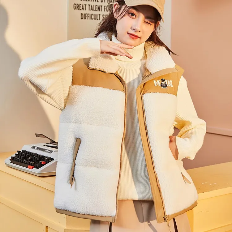 Tonlion Puffer Jacket Women's Crescent White-2