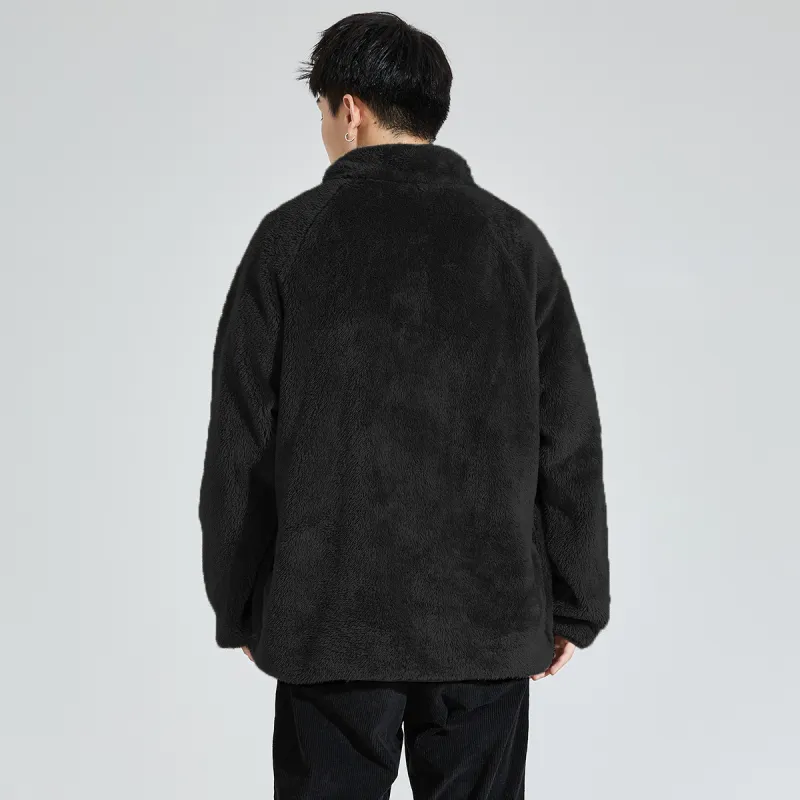 Tonlion Velvet Jackets Men-3