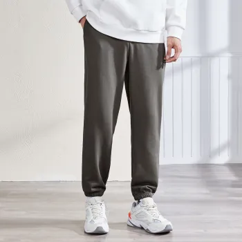 Tonlion Casual Pants Men New Iron Gray