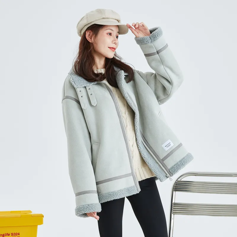 Tonlion Velvet feel Coat Women's-10