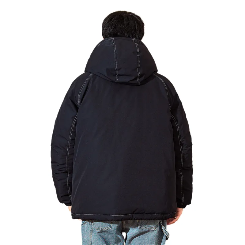 Tonlion Puffer Jackets Men Black-1