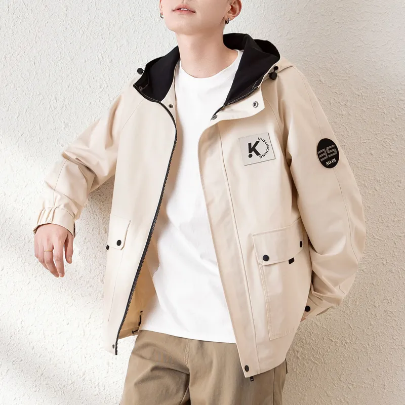 Tonlion Jackets Coats Unisex Greek White-2