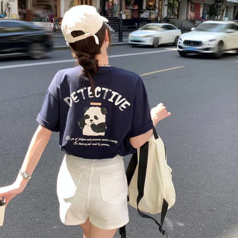 Tonlion Regular T Shirt Women's-6